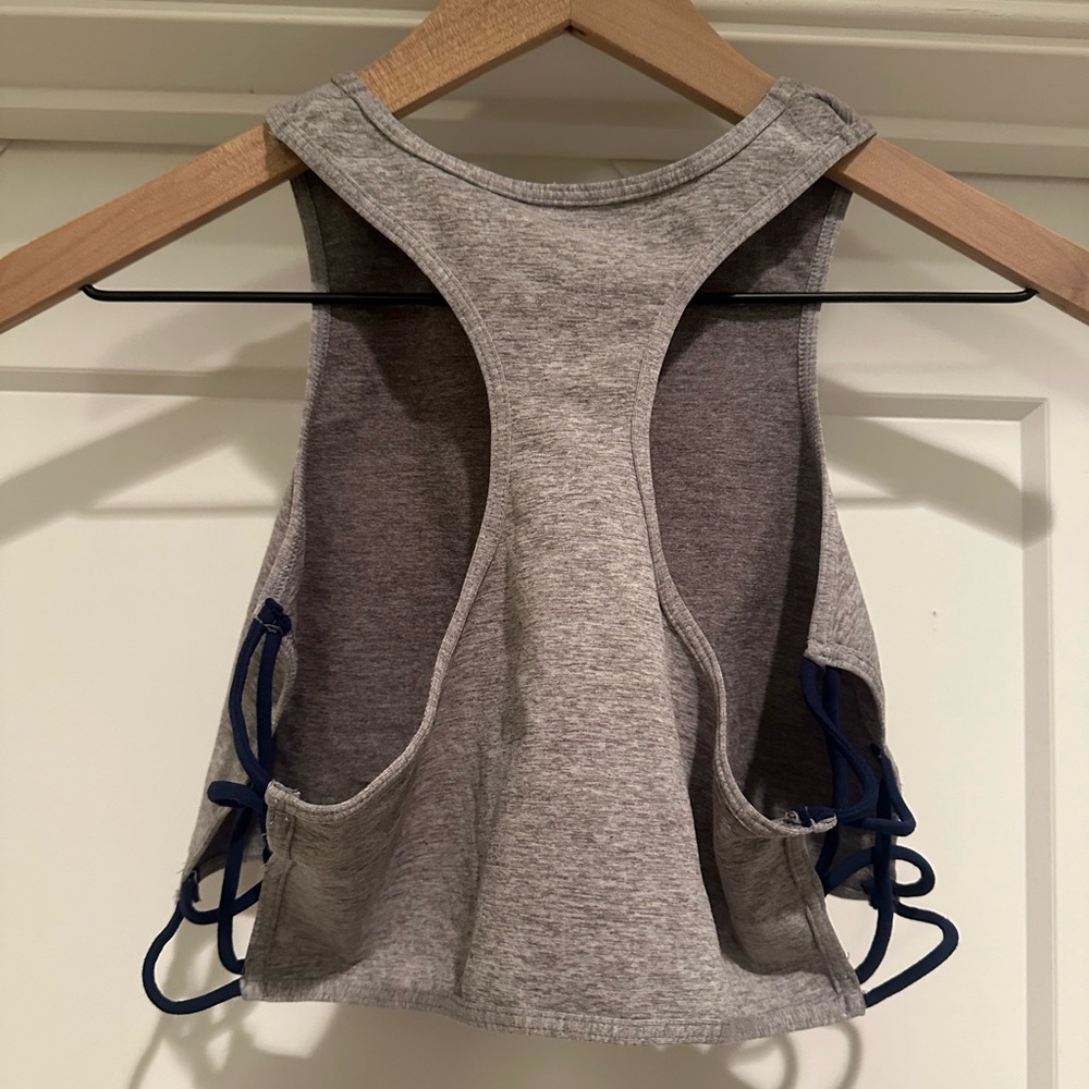Intimately Free People Gray Bra Top Relaxed Fit Sleeveless - Picture 3 of 5